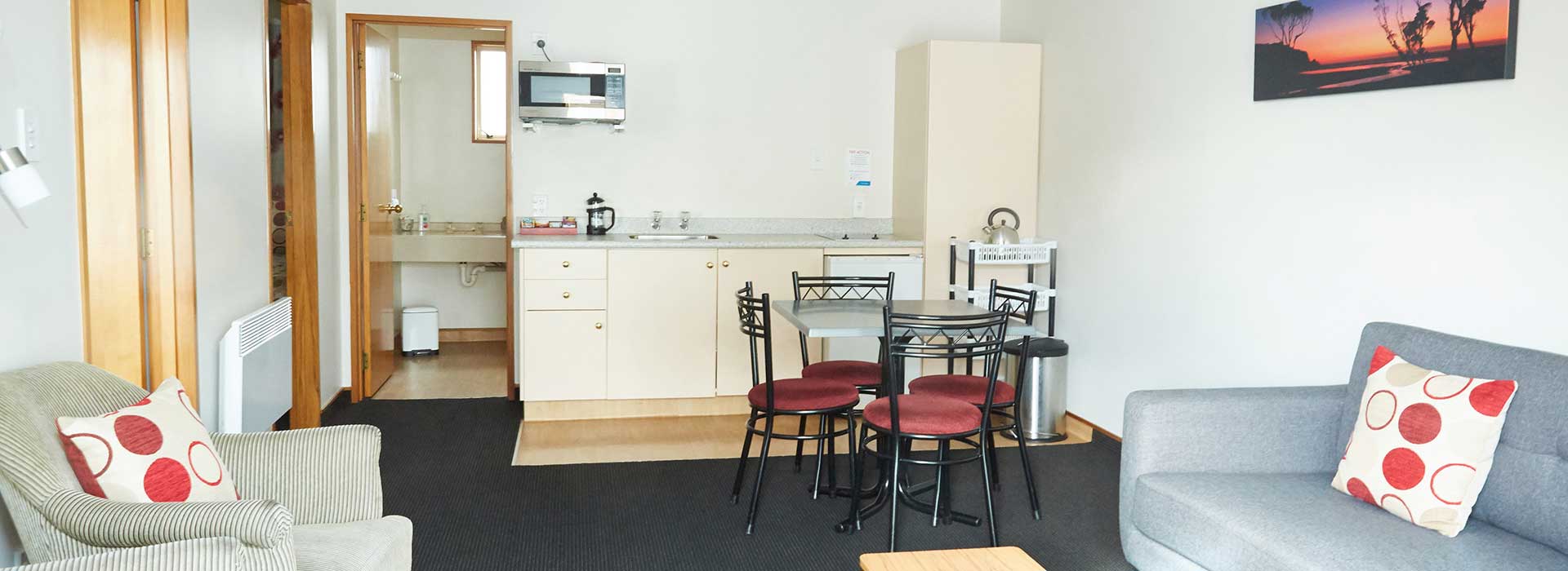 Standard Two Bedroom Admiral Court Motel Apartments Invercargill